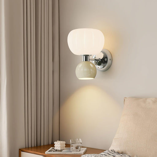 Moderno Cream Sconce-DWHOME