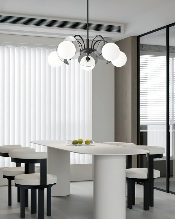 Molecular Spherical Glass Chandelier - DWHOME