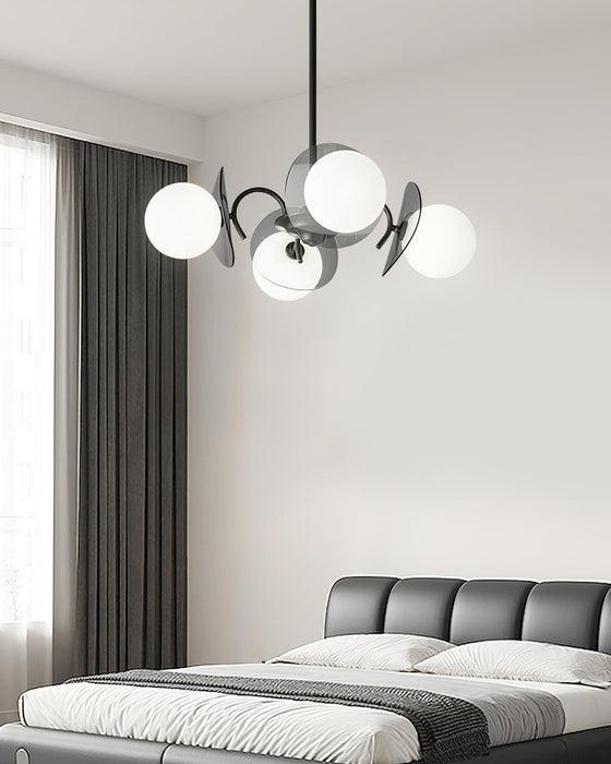 Molecular Spherical Glass Chandelier - DWHOME