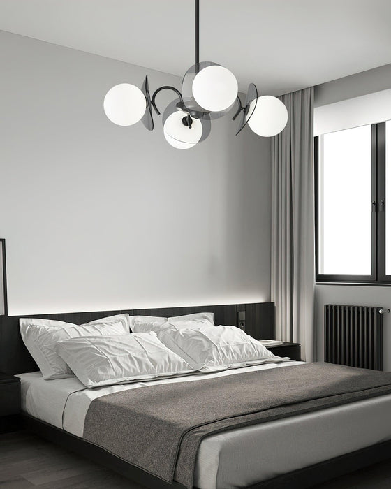 Molecular Spherical Glass Chandelier - DWHOME