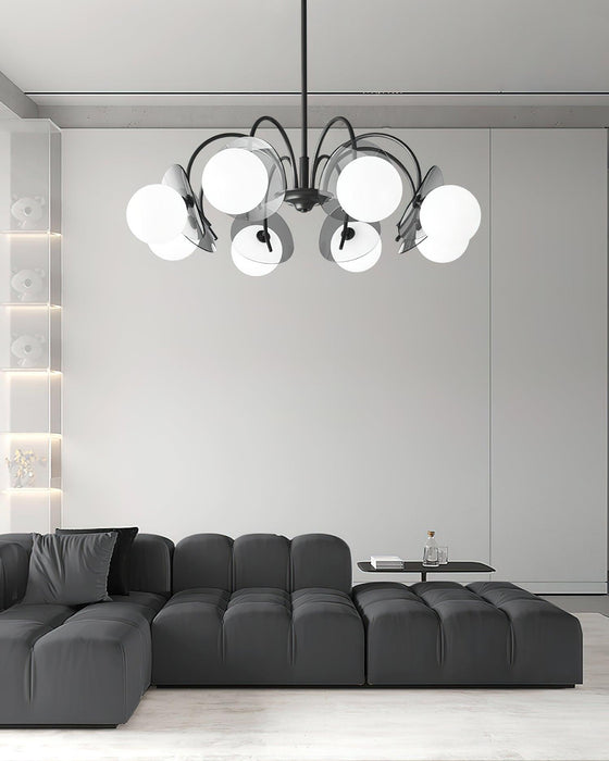 Molecular Spherical Glass Chandelier - DWHOME