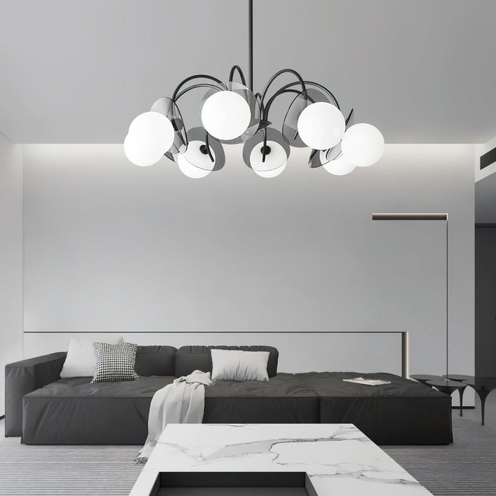 Molecular Spherical Glass Chandelier - DWHOME