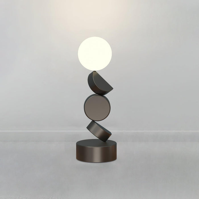 Monolith Cube Floor Lamp-DWHOME