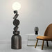 Monolith Cube Floor Lamp-DWHOME