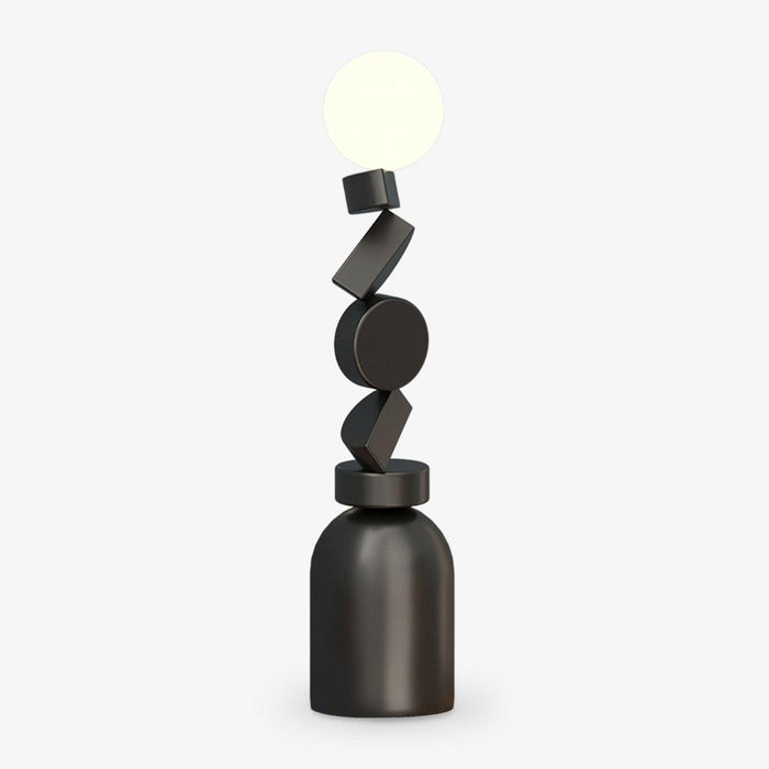 Monolith Cube Floor Lamp-DWHOME
