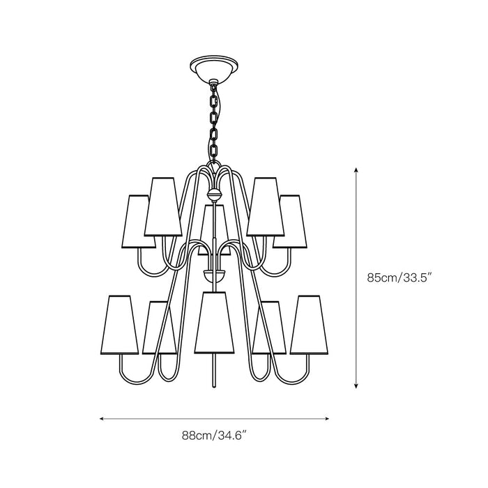 Montreuil Chandelier-DWHOME