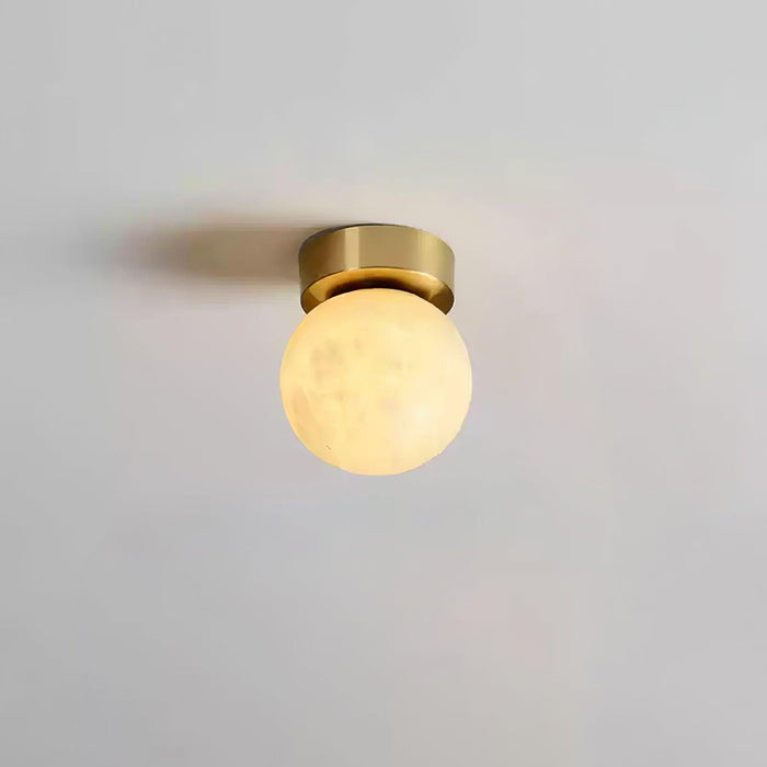 Moon Alabaster Ceiling Light-DWHOME
