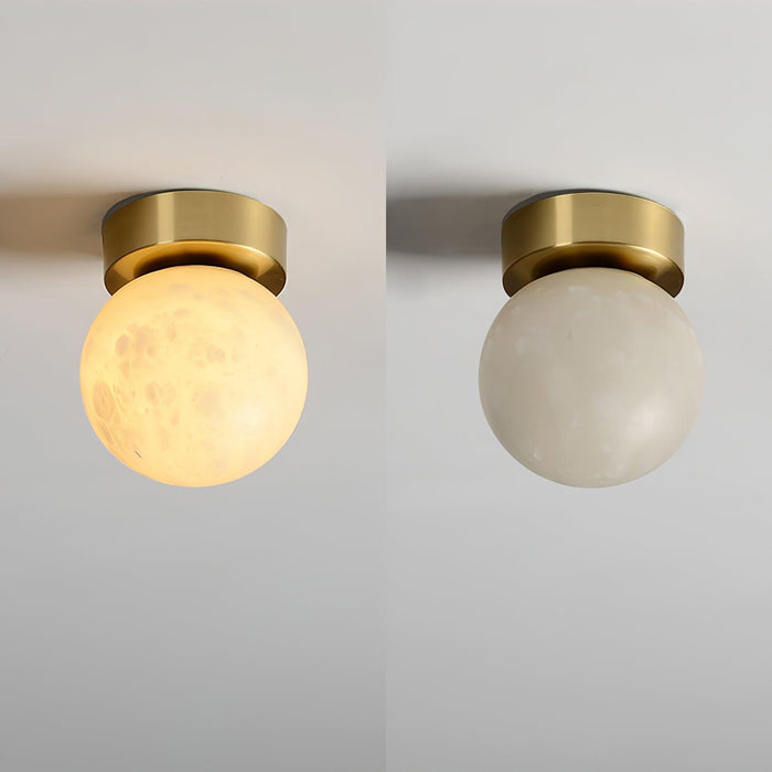 Moon Alabaster Ceiling Light-DWHOME