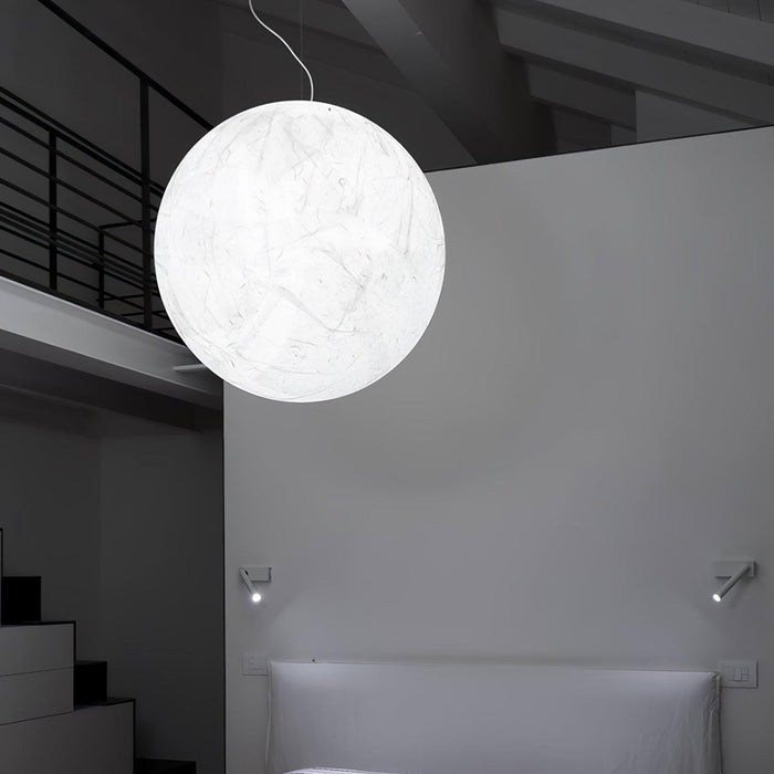 Moon Silk Pendant Lamp-DWHOME