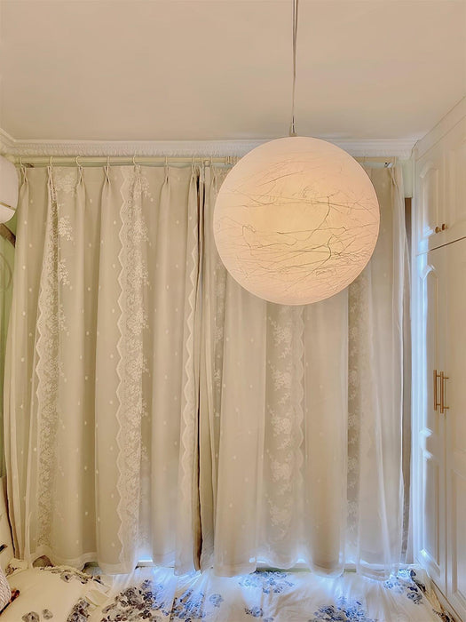 Moon Silk Pendant Lamp-DWHOME