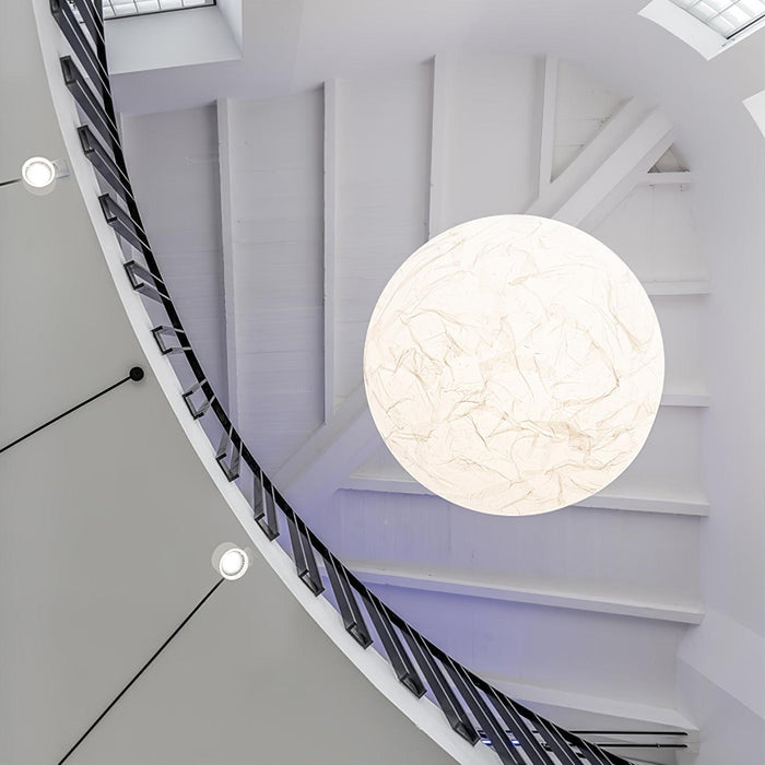 Moon Silk Pendant Lamp-DWHOME