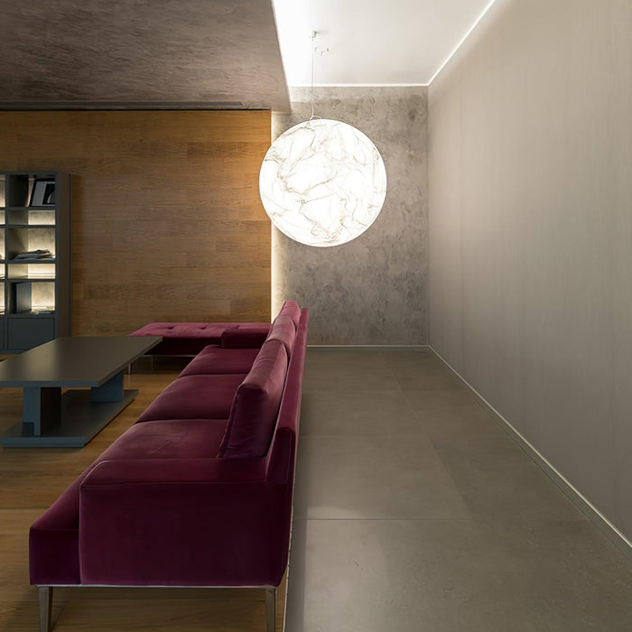 Moon Silk Pendant Lamp-DWHOME