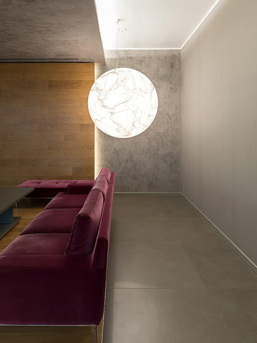 Moon Silk Pendant Lamp-DWHOME