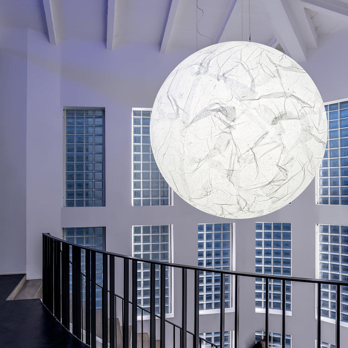Moon Silk Pendant Lamp-DWHOME