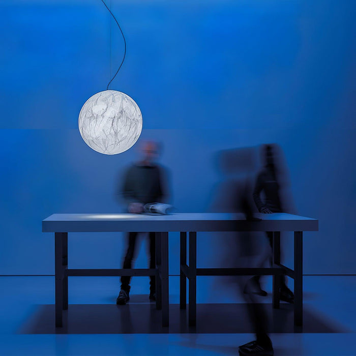 Moon Silk Pendant Lamp-DWHOME