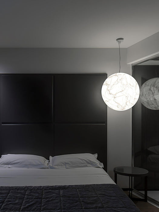 Moon Silk Pendant Lamp-DWHOME
