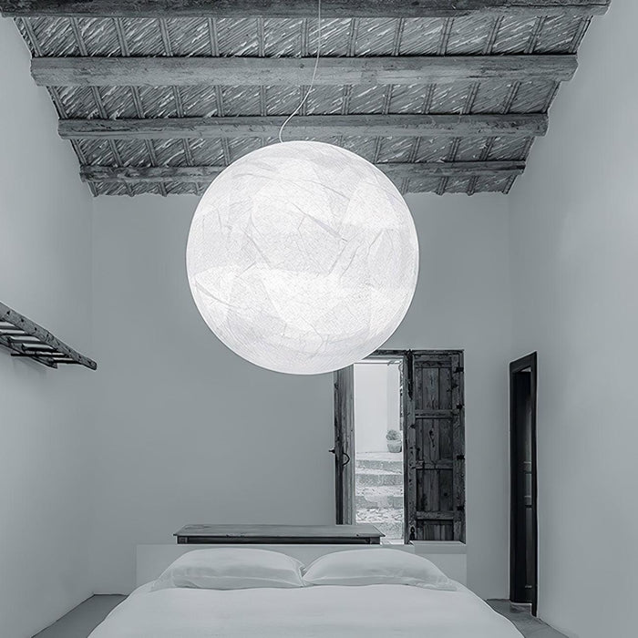 Moon Silk Pendant Lamp-DWHOME