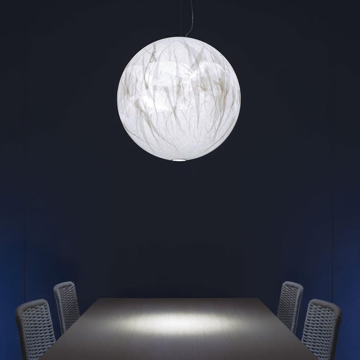 Moon Silk Pendant Lamp-DWHOME