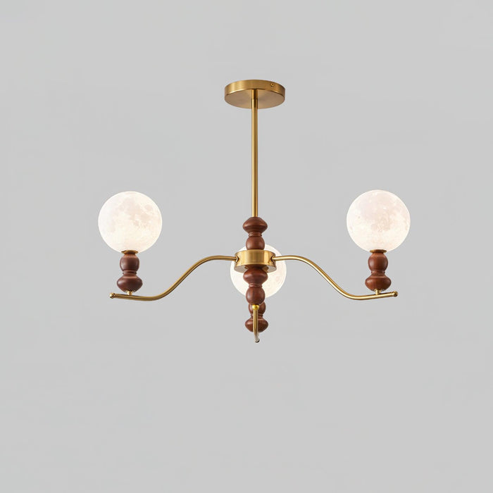 Moonlit Globe Chandelier-DWHOME