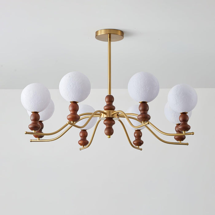 Moonlit Globe Chandelier-DWHOME