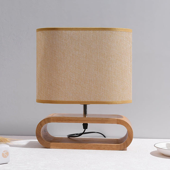 Moti Wood Table Lamp-DWHOME