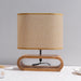 Moti Wood Table Lamp-DWHOME
