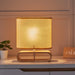 Moti Wood Table Lamp-DWHOME