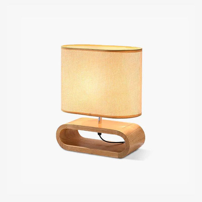 Moti Wood Table Lamp-DWHOME