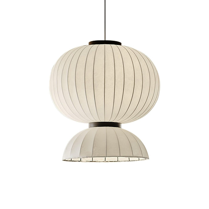 Mulberry Silk Lantern Pendant Light-DWHOME