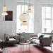 Mulberry Silk Lantern Pendant Light-DWHOME
