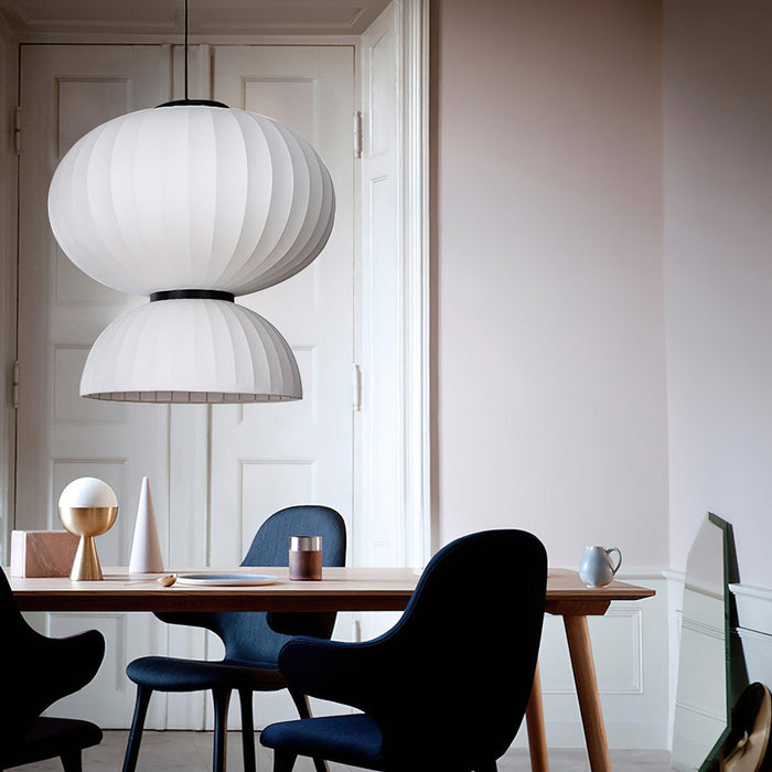 Mulberry Silk Lantern Pendant Light-DWHOME
