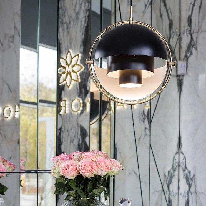 Deformed Ball Pendant Light-DWHOME