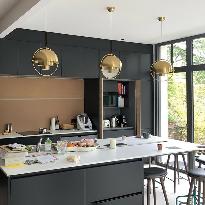Deformed Ball Pendant Light-DWHOME