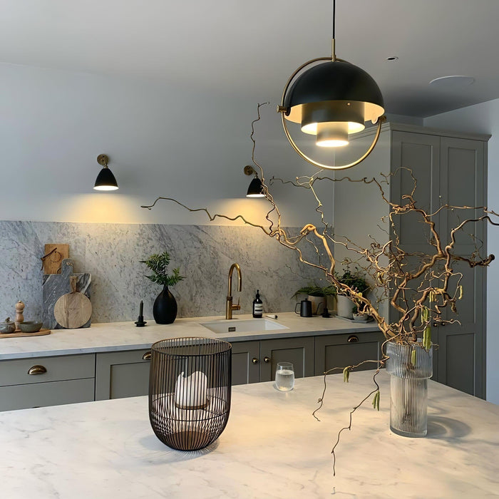 Deformed Ball Pendant Light-DWHOME