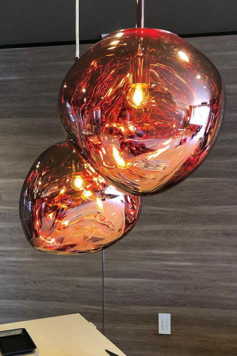 Multi Lava Round Pendant Lamp - DWHOME