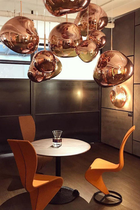 Multi Lava Round Pendant Lamp - DWHOME