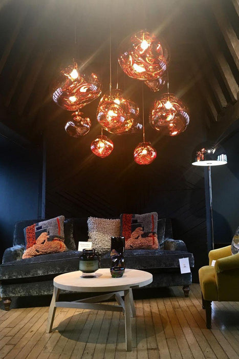Multi Lava Round Pendant Lamp - DWHOME