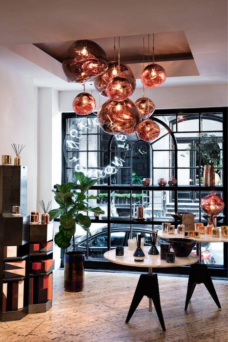 Multi Lava Round Pendant Lamp - DWHOME