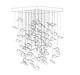 Multicolor Crystal Maple Leaf Chandelier - DWHOME