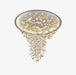 Multicolor Crystal Maple Leaf Chandelier - DWHOME
