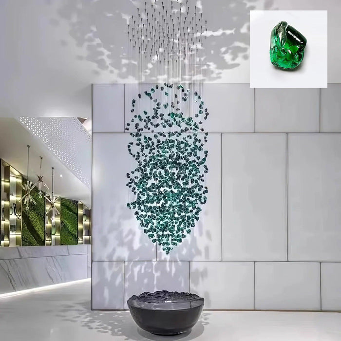 Multicolor Crystal Stone Chandelier - DWHOME