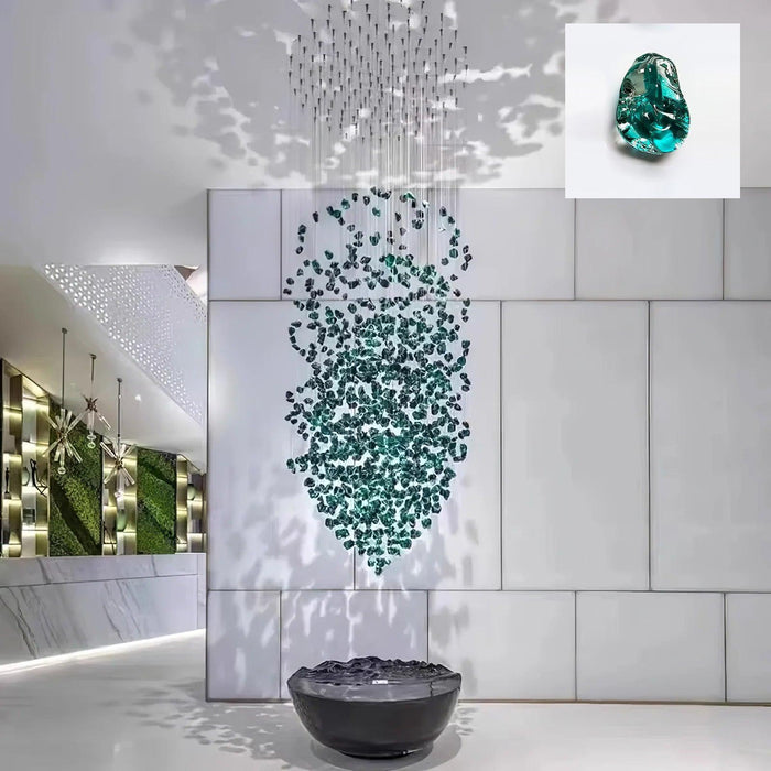 Multicolor Crystal Stone Chandelier - DWHOME