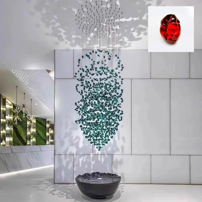 Multicolor Crystal Stone Chandelier - DWHOME