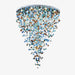 Multicolor Crystal Stone Chandelier - DWHOME