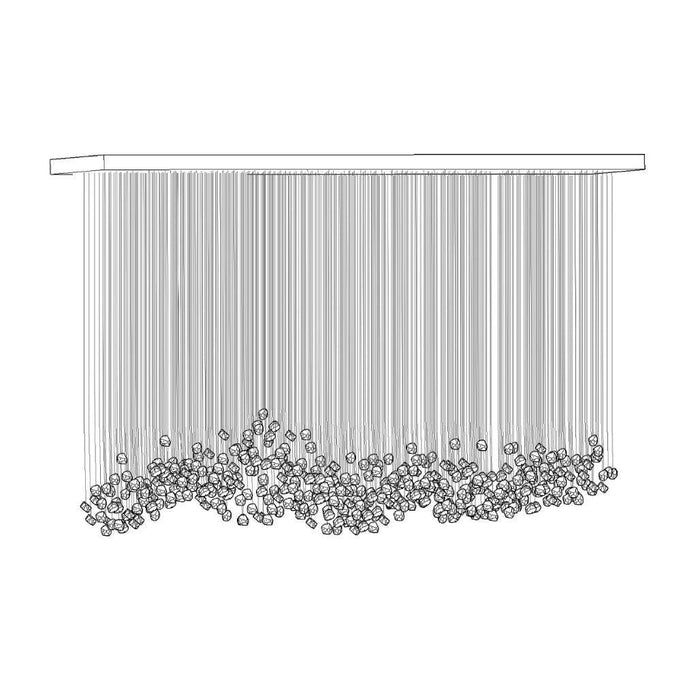 Multicolor Crystal Stone Chandelier - DWHOME