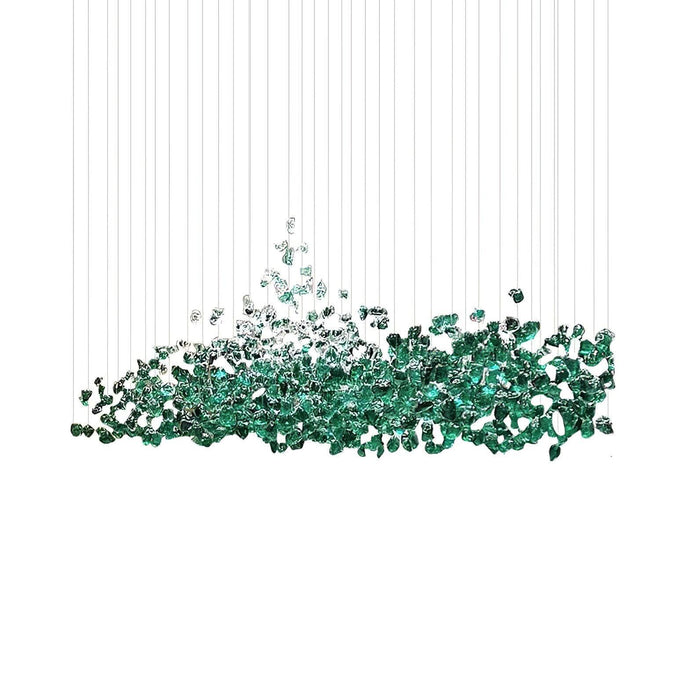 Multicolor Crystal Stone Chandelier - DWHOME