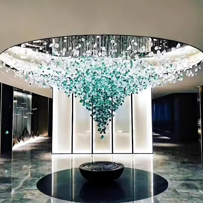 Multicolor Crystal Stone Chandelier - DWHOME