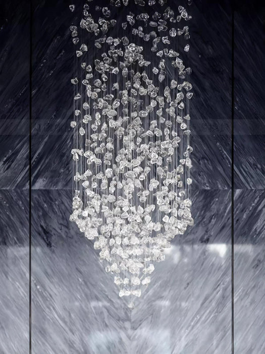 Multicolor Crystal Stone Chandelier - DWHOME
