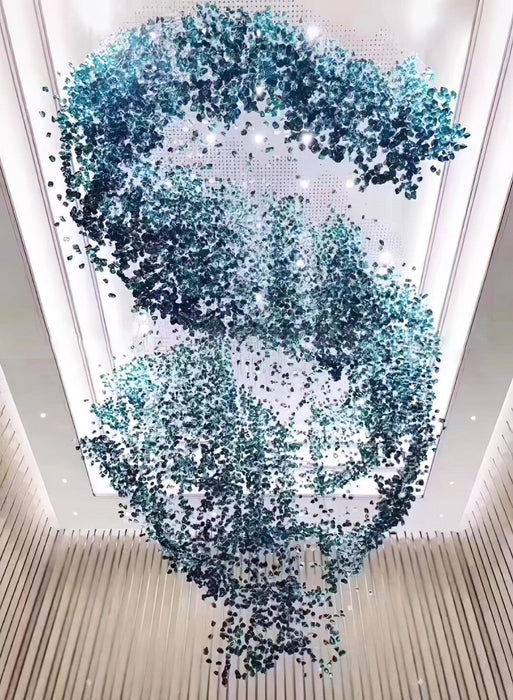 Multicolor Crystal Stone Chandelier - DWHOME