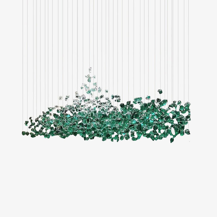 Multicolor Crystal Stone Chandelier - DWHOME